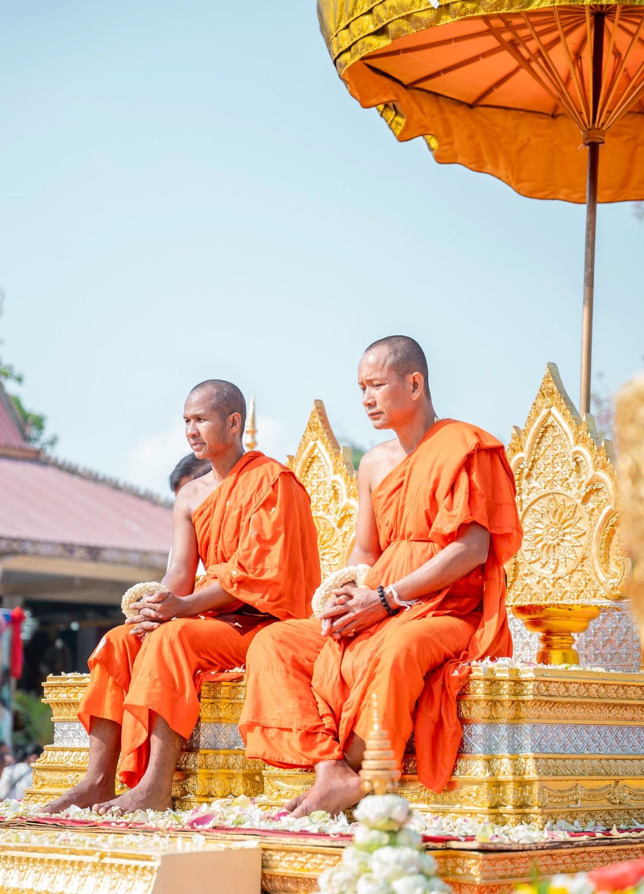 Wat Takhenakvorn temple architecture, Trapeang Orb